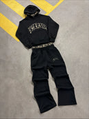 Conjunto Europeu Unissex novo Design Bordado